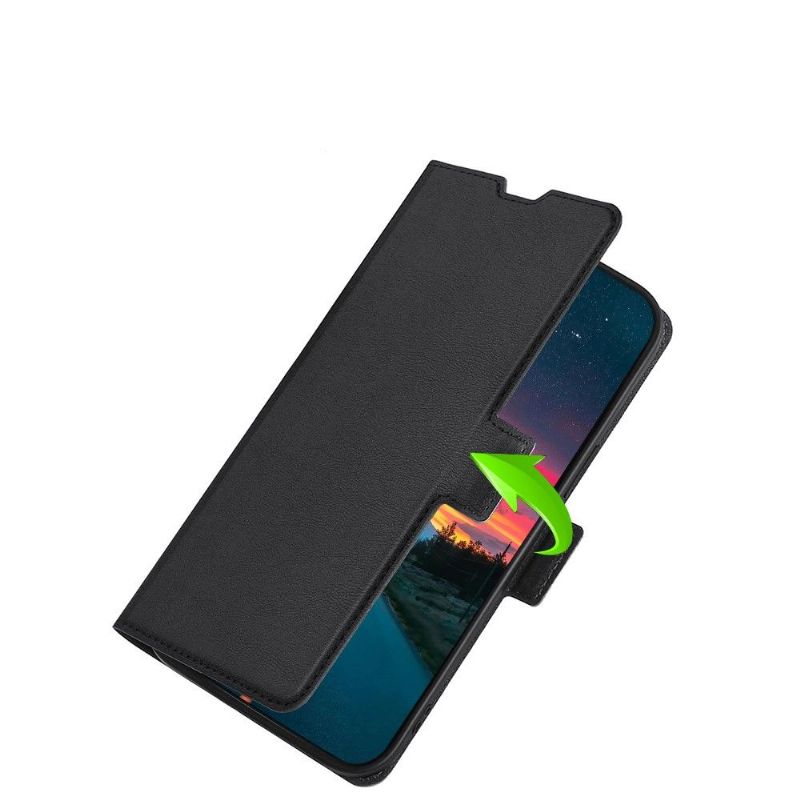 Kožené Pouzdro Na Honor 50 / Huawei Nova 9 Minimalistický Obchod S Umělou Kůží
