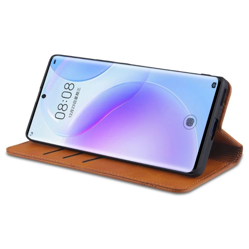 Pouzdra Na Honor 50 / Huawei Nova 9 Peněženkové Pouzdro Umělá Kůže Azns