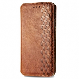 Kožené Pouzdro Folio Na Realme 12 Plus 5g Vintage Frieze