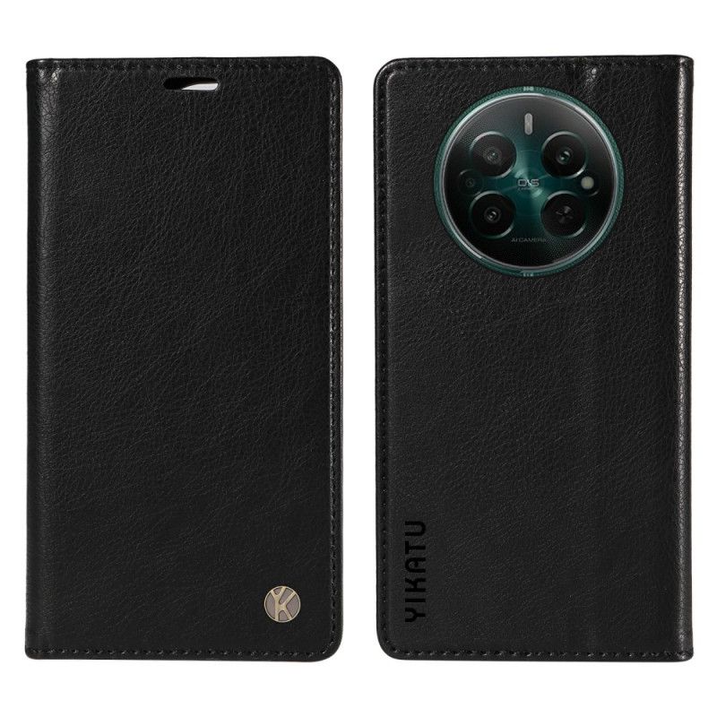 Kožené Pouzdro Realme 12 Plus 5g Kryty Na Mobil Vintage Yikatu