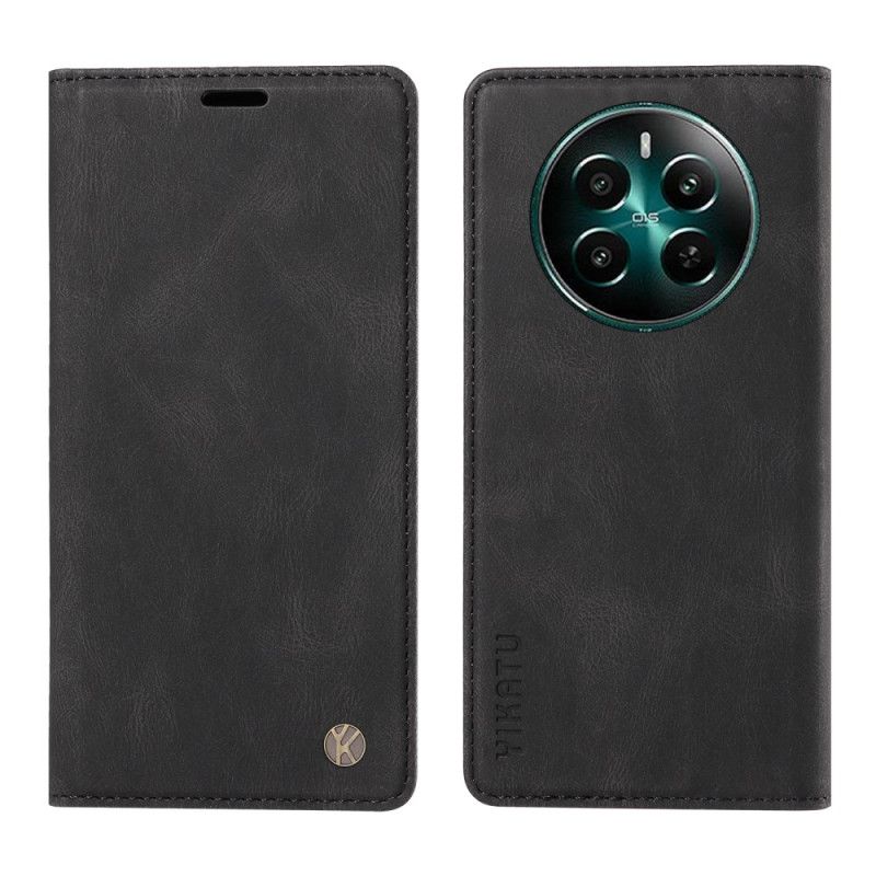 Kožené Pouzdro Realme 12 Plus 5g Kryty Na Mobil Yikatu