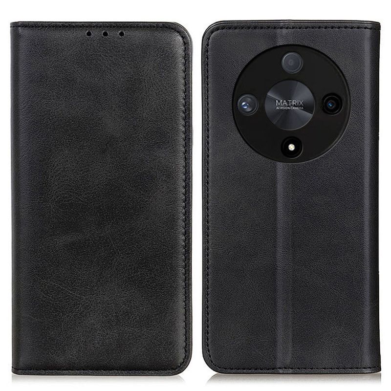 Kožené Pouzdro Folio Honor X9b / Magic 6 Lite Klasická Štípaná Kůže