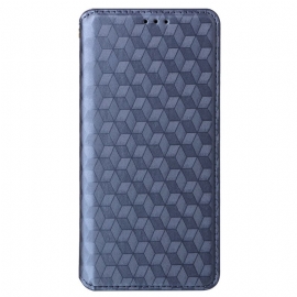 Kožené Pouzdro Folio Na Honor X9b / Magic 6 Lite 3d Diamanty