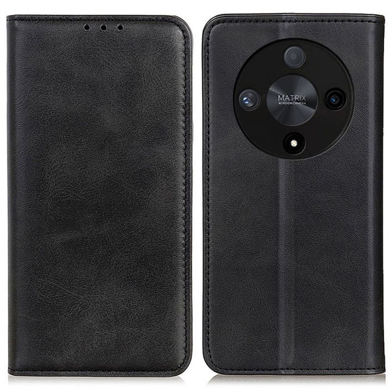 Kožené Pouzdro Honor X9b / Magic 6 Lite Kryty Na Mobil Klasická Štípaná Kůže