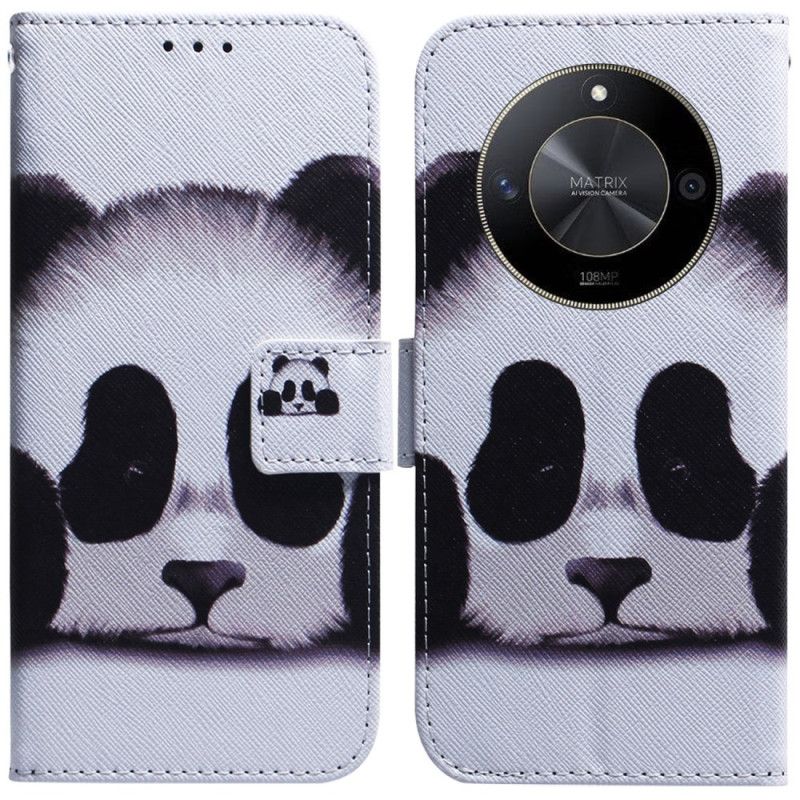 Kožený Kryt Na Honor X9b / Magic 6 Lite Panda
