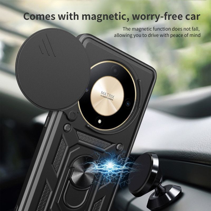 Kryt Honor X9b / Magic 6 Lite Kryty Na Mobil Posuvný Ochranný A Podpůrný Kroužek Objektivu