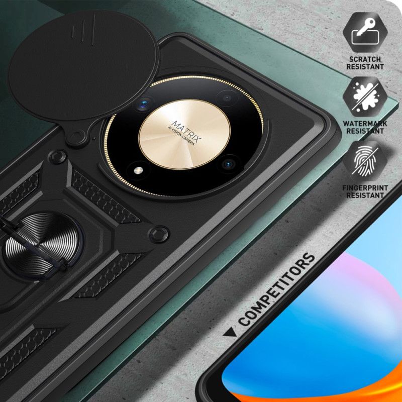 Kryt Honor X9b / Magic 6 Lite Kryty Na Mobil Posuvný Ochranný A Podpůrný Kroužek Objektivu