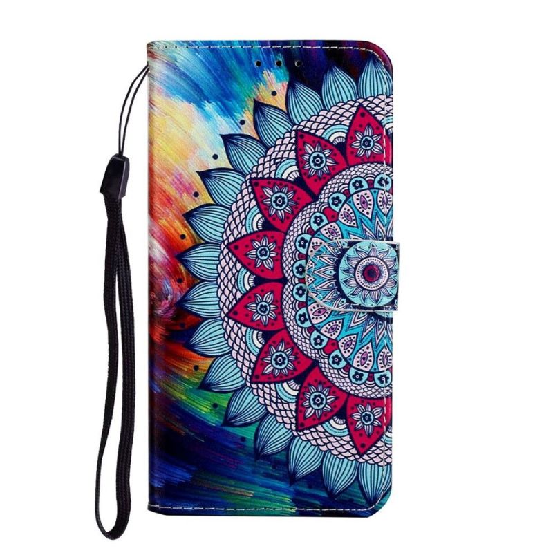 Flipové Pouzdro Na Huawei P Smart 2020 Květinová Mandala