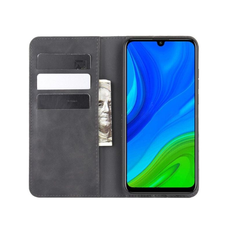 Flipové Pouzdro Na Huawei P Smart 2020 Obchodní Retro