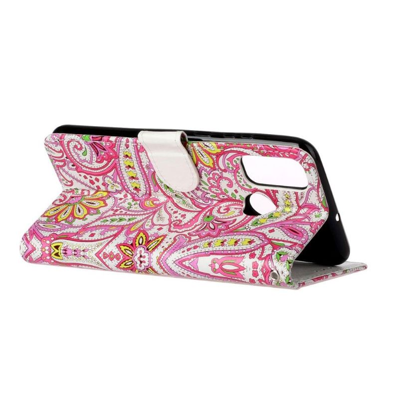 Flipové Pouzdro Na Huawei P Smart 2020 Paisley Flower