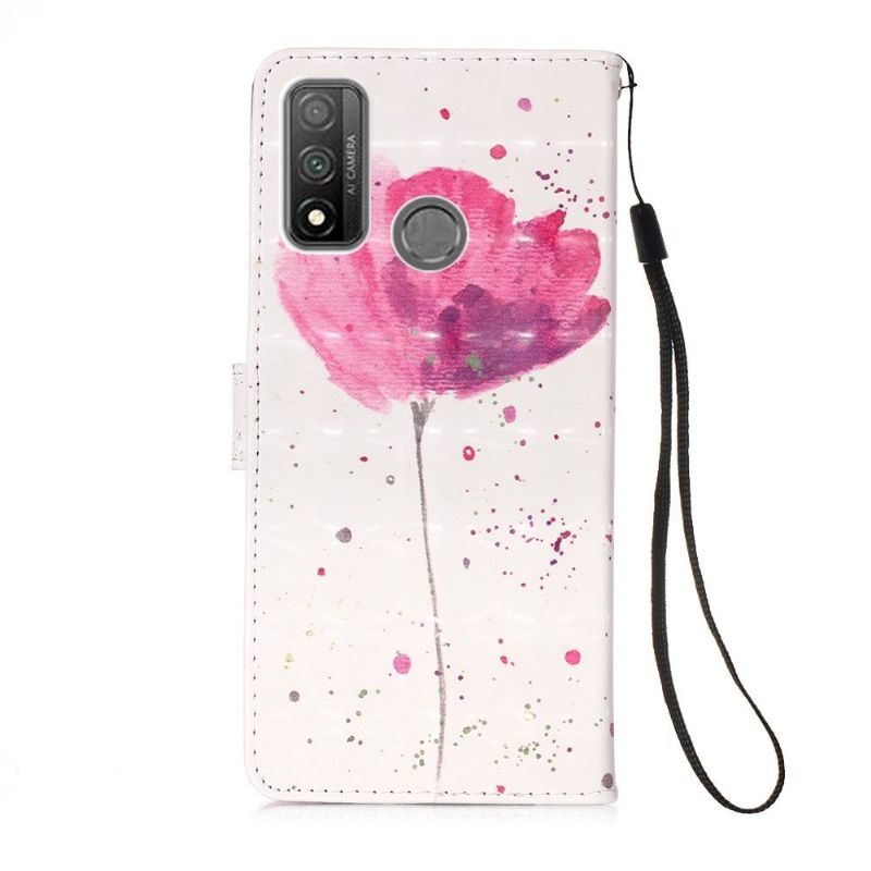 Flipové Pouzdro Na Huawei P Smart 2020 Růžový Květ