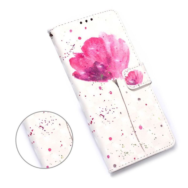 Flipové Pouzdro Na Huawei P Smart 2020 Růžový Květ