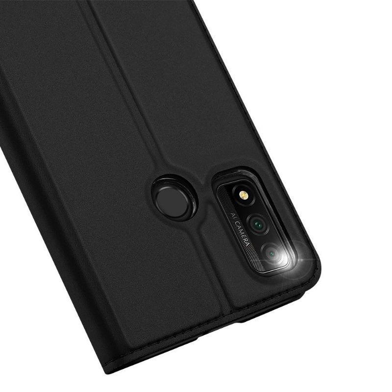 Flipové Pouzdro Na Huawei P Smart 2020 Saténový Povlak
