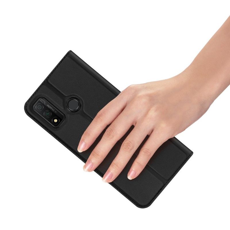 Flipové Pouzdro Na Huawei P Smart 2020 Saténový Povlak