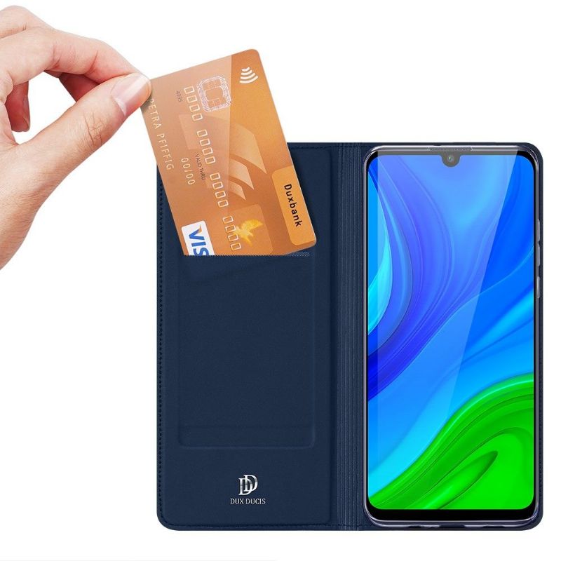 Flipové Pouzdro Na Huawei P Smart 2020 Saténový Povlak