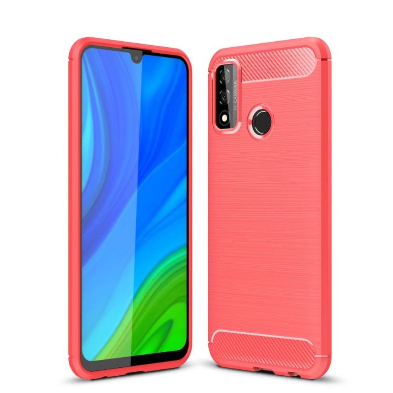 Kryt Na Huawei P Smart 2020 Flexibilní Kartáčovaný Efekt