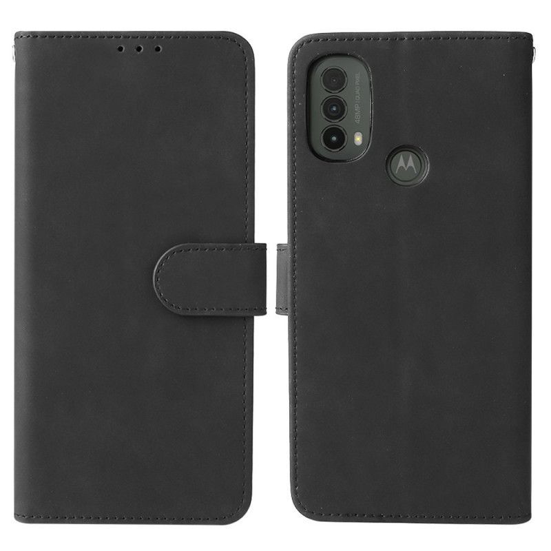Flipové Pouzdro Na Moto E40 / E30 / E20 Skin Touch