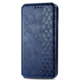 Kožené Pouzdro Folio Xiaomi 14t Vlys S Semišovým Efektem