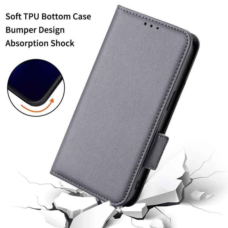 Kožený Kryt Xiaomi 14t Jemnost S Popruhem