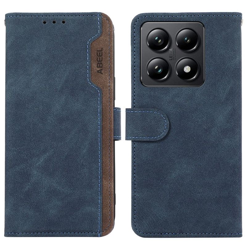 Peněženková Pouzdra Xiaomi 14t Kryty Na Mobil Dvoubarevné Rfid
