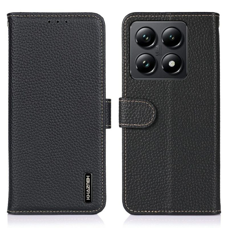 Peněženková Pouzdra Xiaomi 14t Kryty Na Mobil Khazneh Kůže