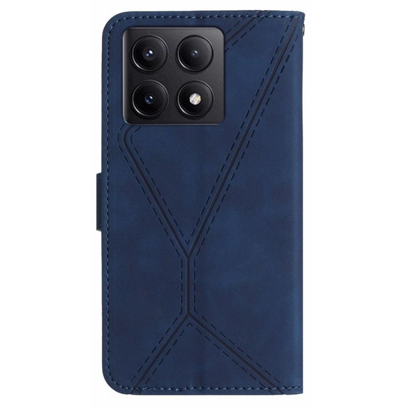 Peněženková Pouzdra Xiaomi 14t Čára A Kreslená