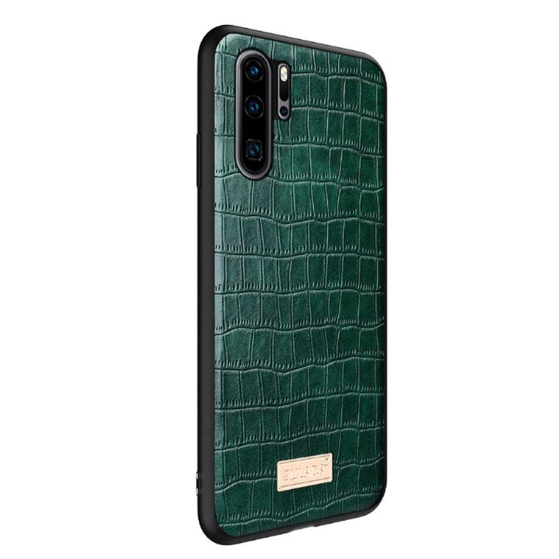 Kryt Na Huawei P30 Pro Kožený Efekt Sulada Croc