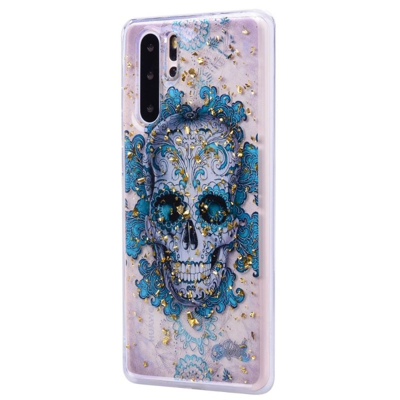 Kryt Na Huawei P30 Pro Květinová Lebka
