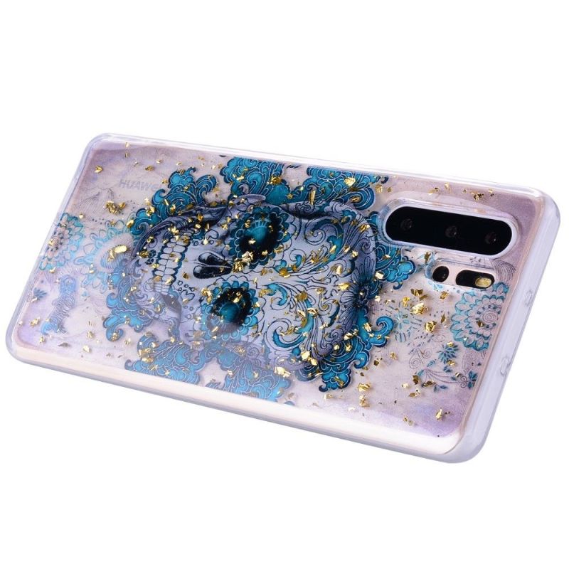 Kryt Na Huawei P30 Pro Květinová Lebka