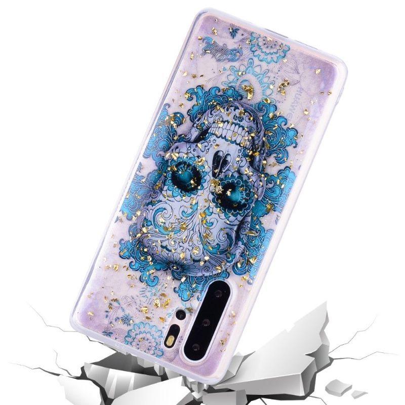 Kryt Na Huawei P30 Pro Květinová Lebka