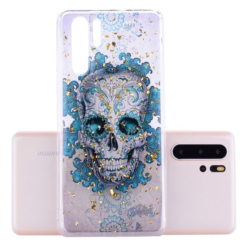 Kryt Na Huawei P30 Pro Květinová Lebka