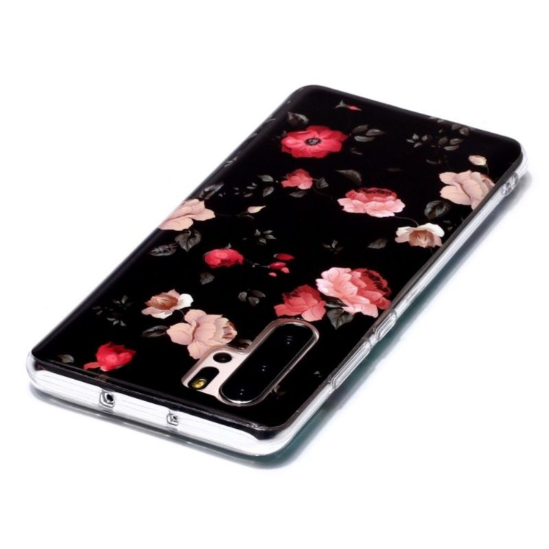 Kryt Na Huawei P30 Pro Svítící Květiny