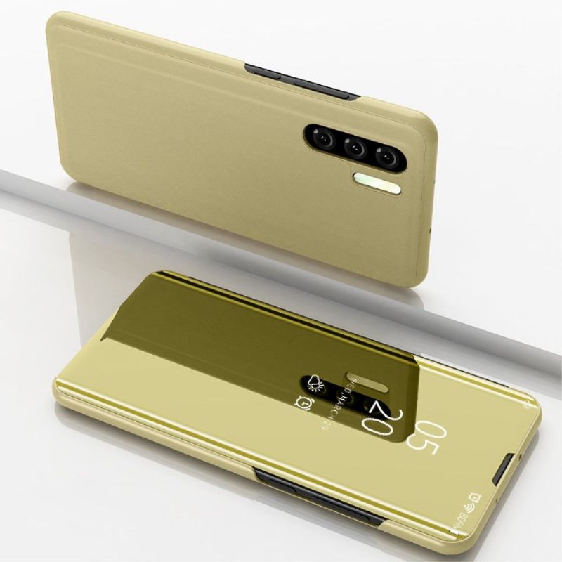Kryty Na Mobil Na Huawei P30 Pro Flipové Pouzdro Zrcadlový Efekt
