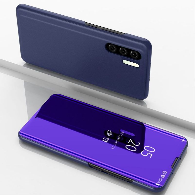 Kryty Na Mobil Na Huawei P30 Pro Flipové Pouzdro Zrcadlový Efekt