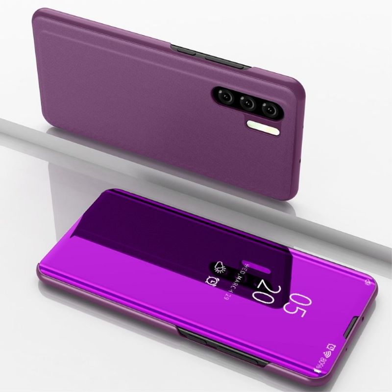 Kryty Na Mobil Na Huawei P30 Pro Flipové Pouzdro Zrcadlový Efekt