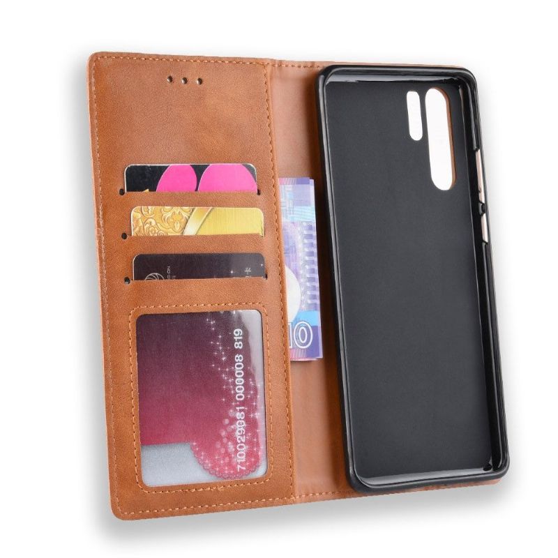 Pouzdra Na Huawei P30 Pro Kožený Styl Le Cirénius
