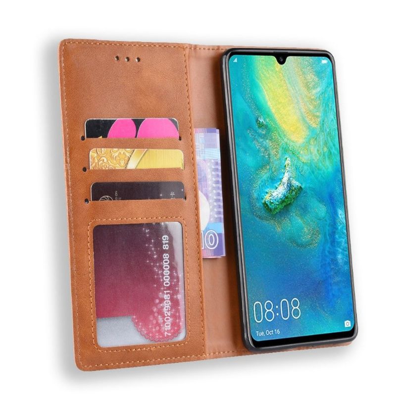 Pouzdra Na Huawei P30 Pro Kožený Styl Le Cirénius
