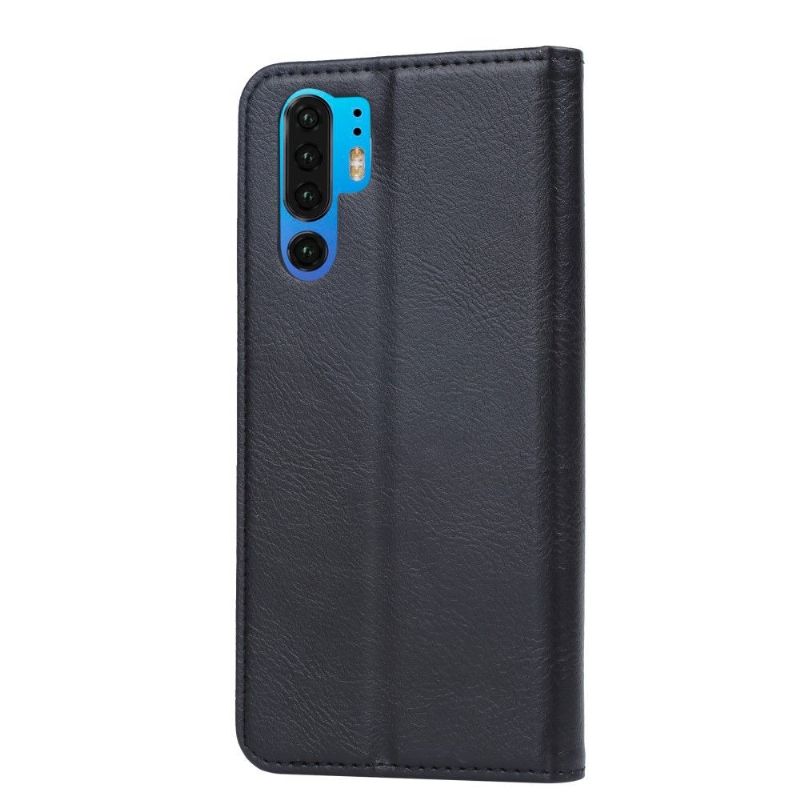 Pouzdra Na Huawei P30 Pro Kůže Se Stojanem