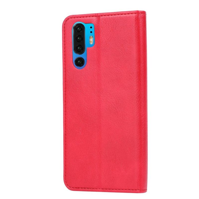 Pouzdra Na Huawei P30 Pro Kůže Se Stojanem
