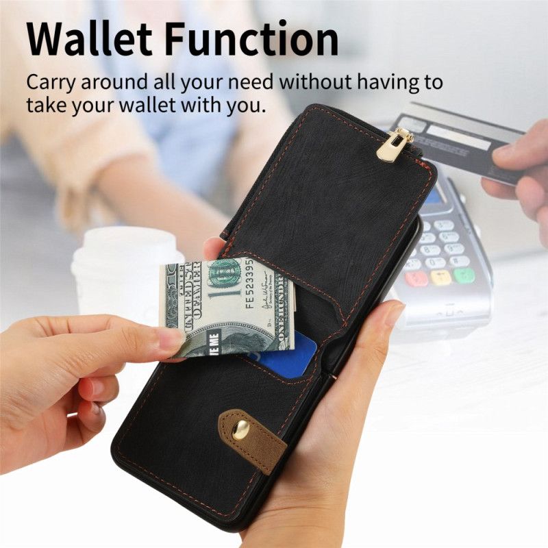 Kryt Na Samsung Galaxy Z Flip 7 Kapsa Na Zip A Držák Na Karty