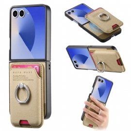 Kryt Na Samsung Galaxy Z Flip 7 Kompatibilní S Magsafe S Odnímatelným Držákem Na Karty