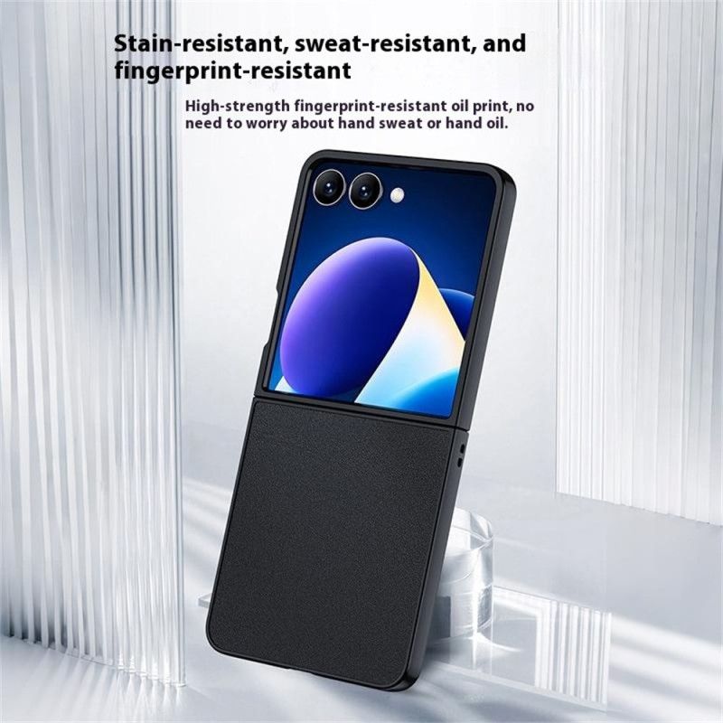 Kryt Na Samsung Galaxy Z Flip 7 Kožený Efekt