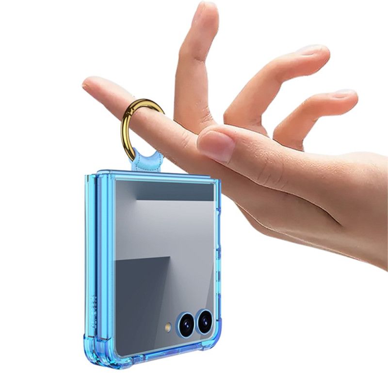 Kryt Na Samsung Galaxy Z Flip 7 Pouzdro Na Prsten A Ochrana Odolné Proti Nárazům