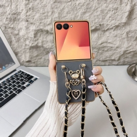 Kryt Na Samsung Galaxy Z Flip 7 Přívěsek A Řemínek