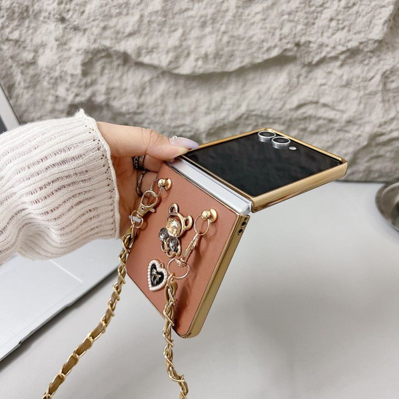 Kryt Na Samsung Galaxy Z Flip 7 Přívěsek A Řemínek