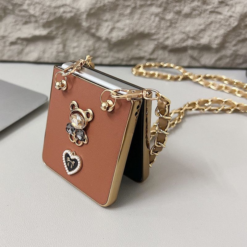 Kryt Na Samsung Galaxy Z Flip 7 Přívěsek A Řemínek