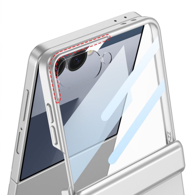 Kryt Na Samsung Galaxy Z Flip 7 S Magnetickým Uchycením Ochranou Pantu A Označením Gkk