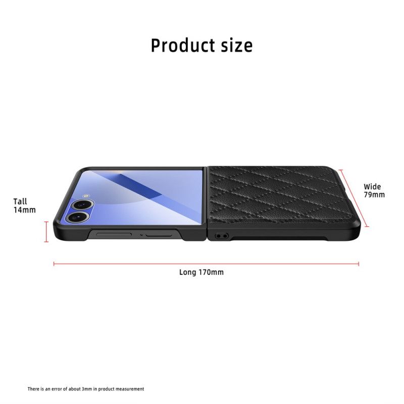 Kryt Na Samsung Galaxy Z Flip 7 Tenký Prošívaný