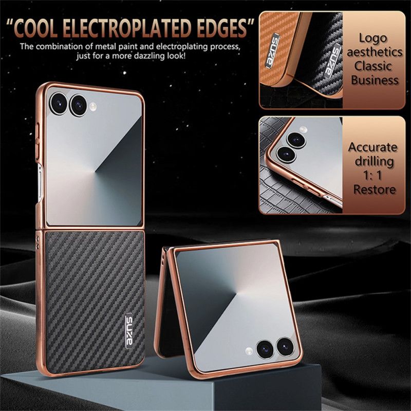 Kryt Na Samsung Galaxy Z Flip 7 Uhlíková Vlákna