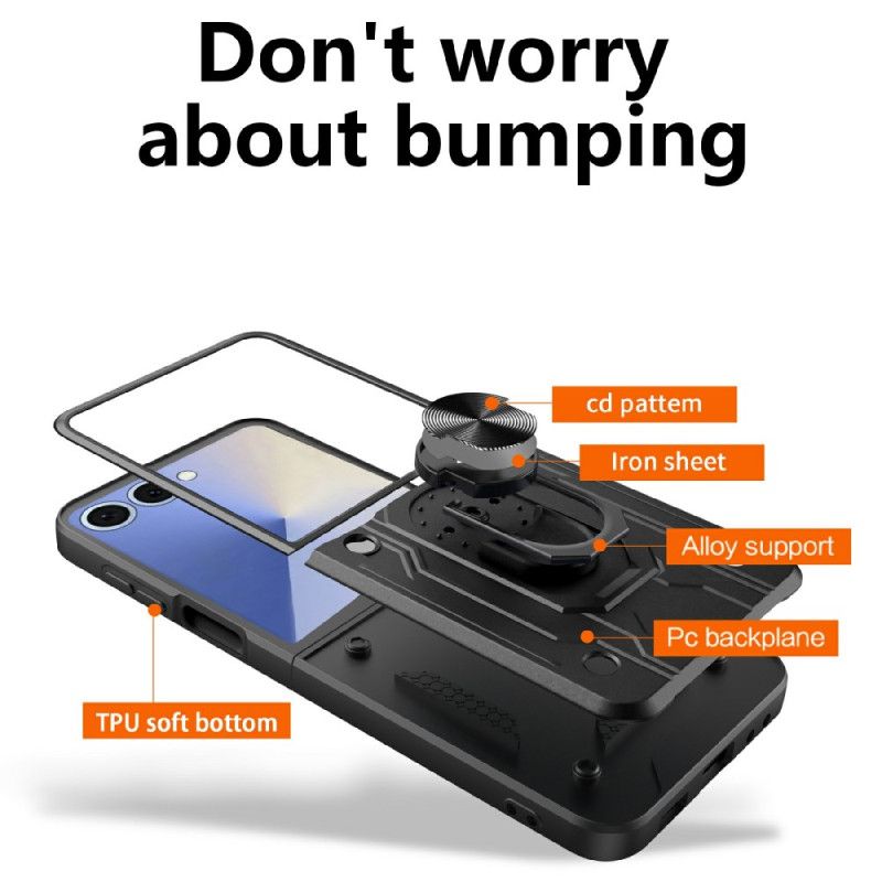 Kryt Na Samsung Galaxy Z Flip 7 Ultra Odolné Se Stojánkem